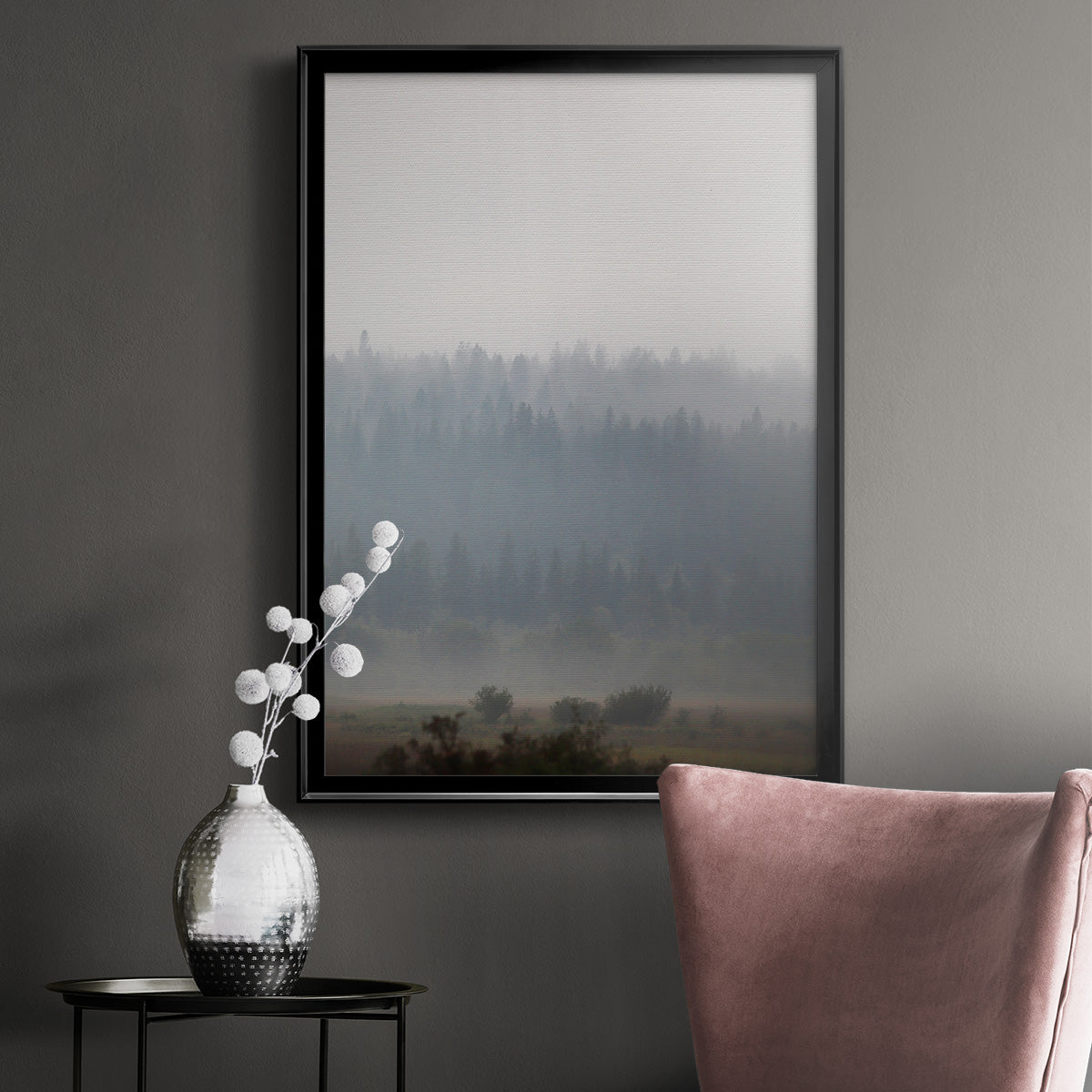 Morning Glow I - Modern Framed Canvas Print