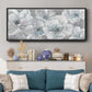 Soft Teal Summer - Floater Framed Canvas Print