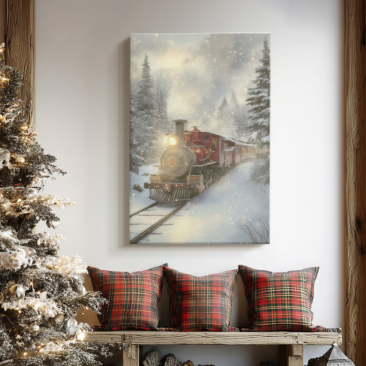 Silver Skies at Dawn - Canvas Art Print