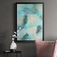 Blue Shift II - Modern Framed Canvas Print