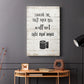 Changing the Roll - Canvas Art Print