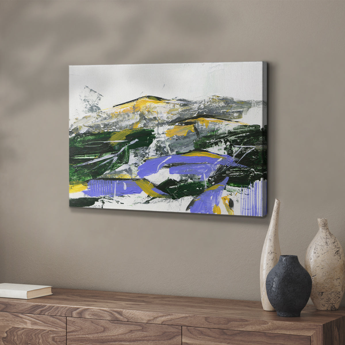 Silent Mountain II - Canvas Art Print