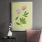 Peonies in Yellow II - Modern Framed Canvas Print