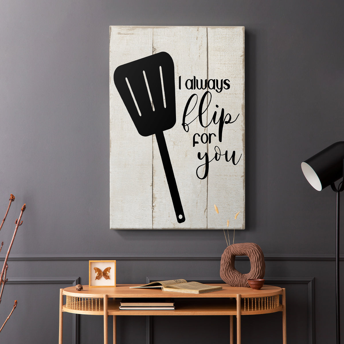Flip For You - Canvas Art Print