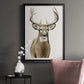 Handsome Whitetail II - Modern Framed Canvas Print