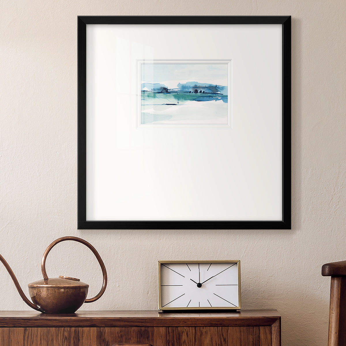 Ultramarine Vista II Premium Framed Print Double Matboard