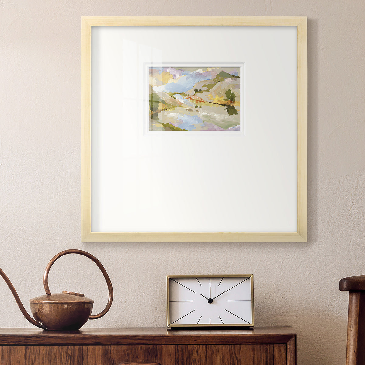 Uplands II Premium Framed Print Double Matboard