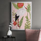 Birds in Motion IV - Modern Framed Canvas Print