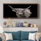 It's a Mooood I - Floater Framed Canvas Print