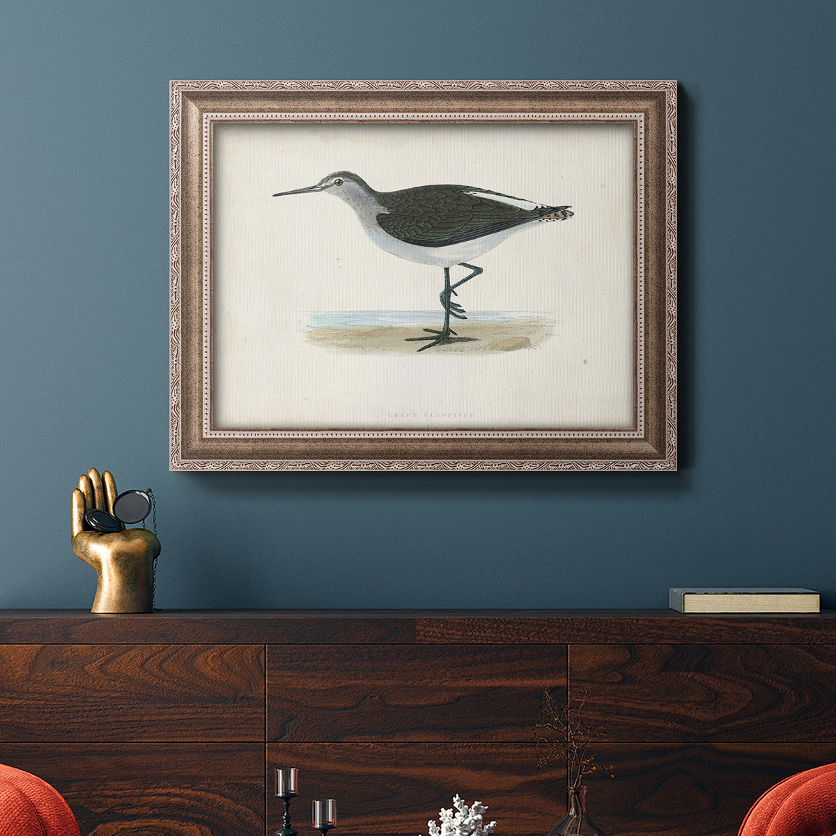 Morris Sandpipers VI Premium Framed Canvas- Ready to Hang