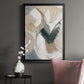 Marble Lines II - Modern Framed Canvas Print