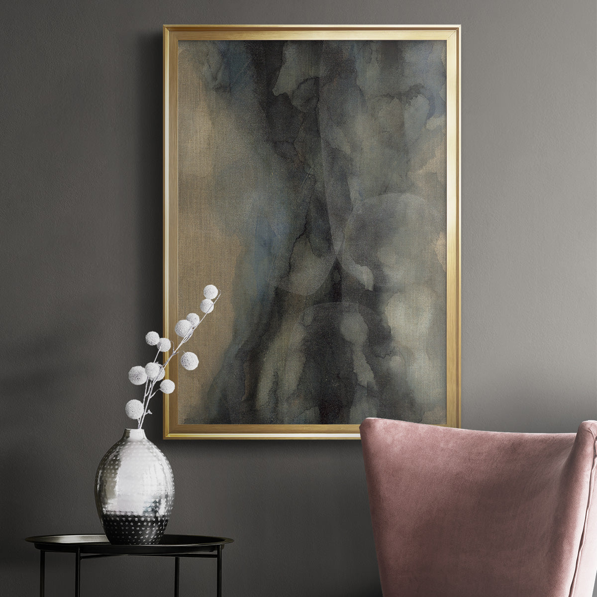 The Winter - Modern Framed Canvas Print