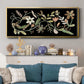 Pressed Flowers I - Floater Framed Canvas Print