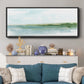 Green Ribbon Coast I - Floater Framed Canvas Print
