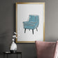 Take a Seat X - Modern Framed Canvas Print