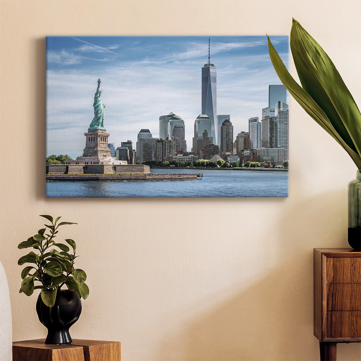 The Statue of Liberty, New York City - Canvas Art Print
