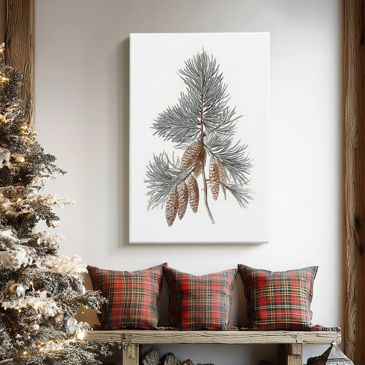 Pearled Eve Lane - Canvas Art Print