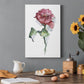 Watercolor Floral Contour I Premium Gallery Wrapped Canvas - Ready to Hang