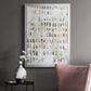 Sand Glyphs III - Modern Framed Canvas Print