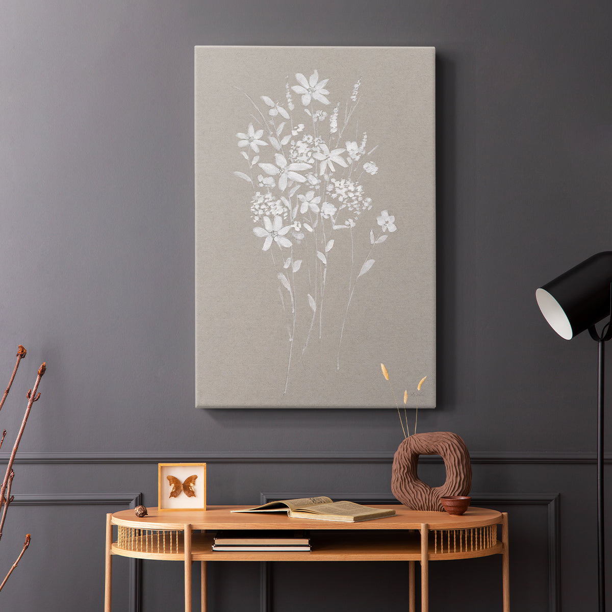 Delicate Botanicals II - Canvas Art Print