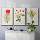 Flowers of the Seasons VI - Framed Premium Gallery Wrapped Canvas L Frame 3 Piece Set - Ready to Hang