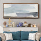 Coastal Tones III - Floater Framed Canvas Print