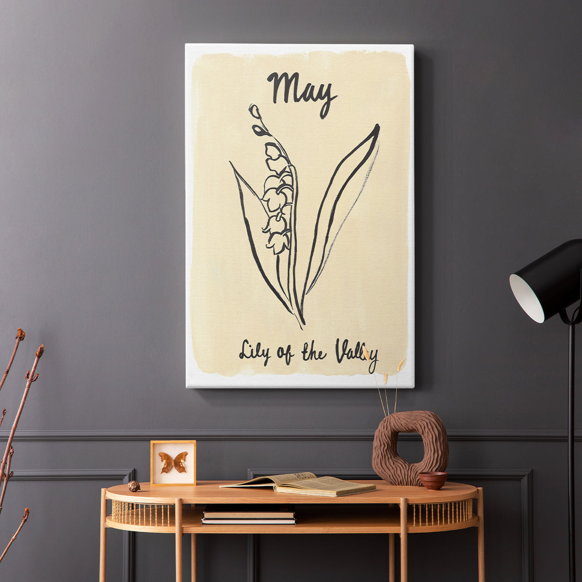 Birth Month V - Canvas Art Print