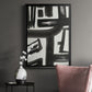 Inkwell Intersect II - Modern Framed Canvas Print