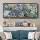 Garden Harmony - Floater Framed Canvas Print