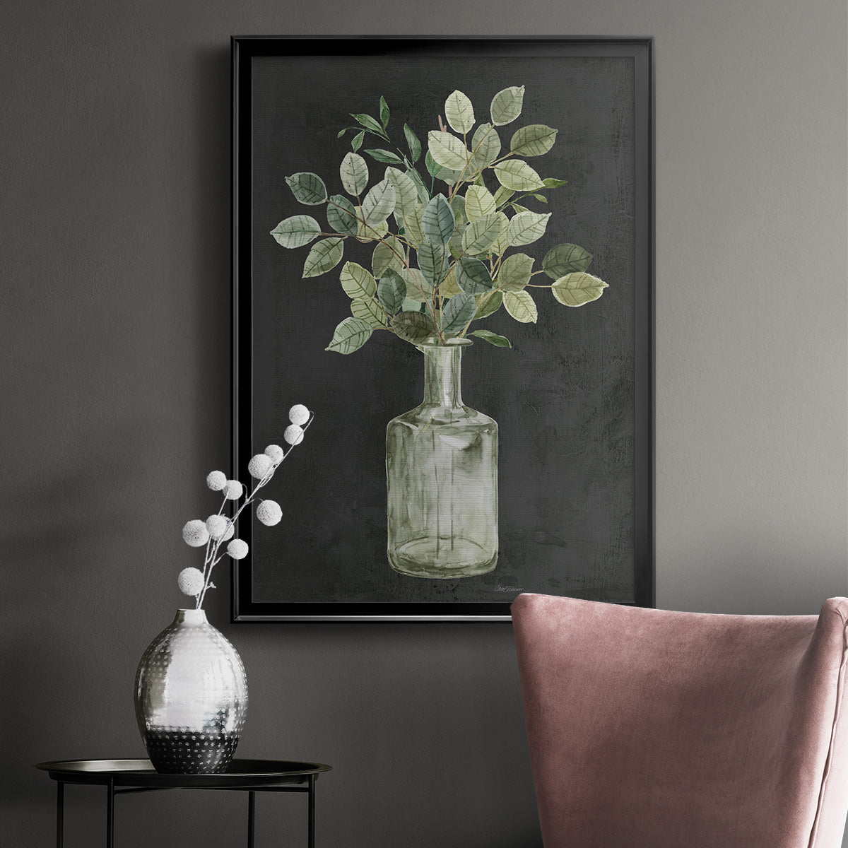 Artisanal Bouquet II - Modern Framed Canvas Print