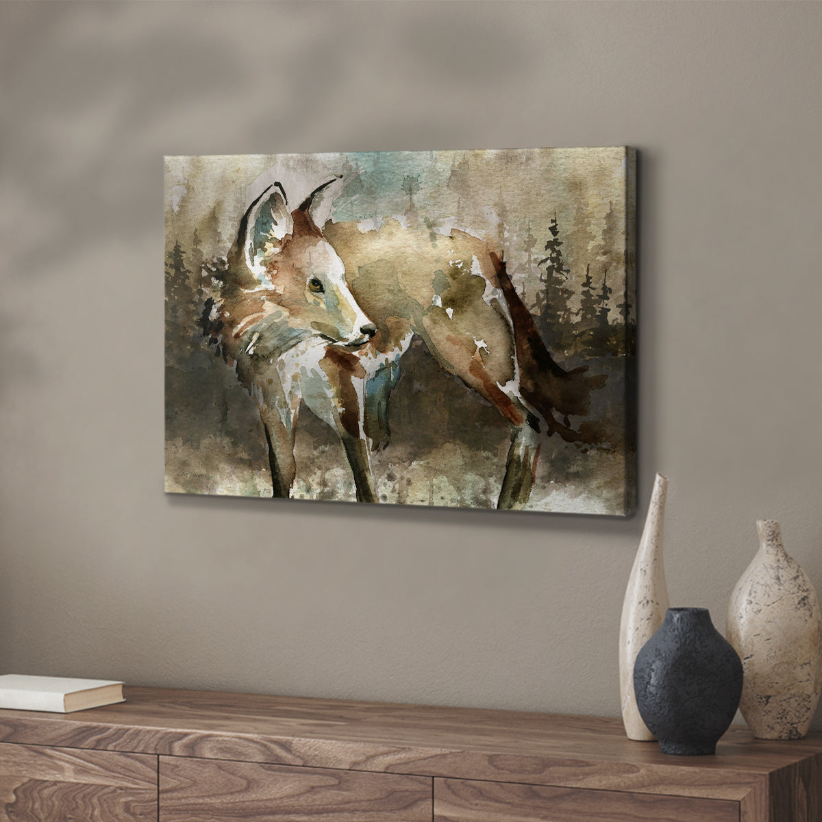 Lodge Twilight I - Canvas Art Print