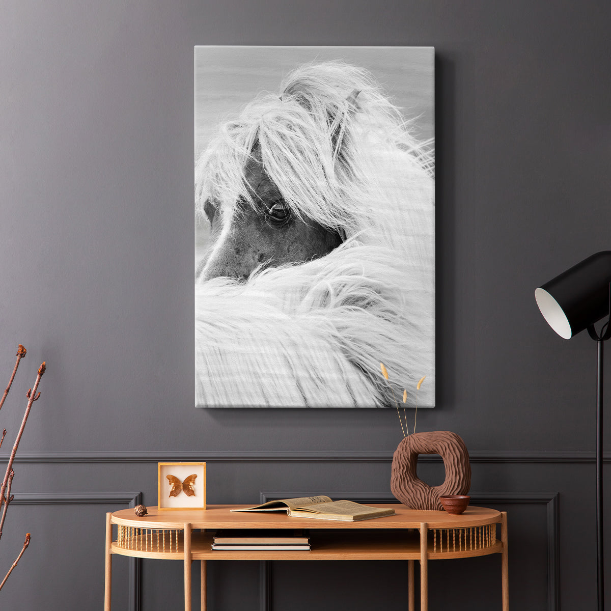 Island Pony II - Canvas Art Print