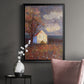 September - Modern Framed Canvas Print