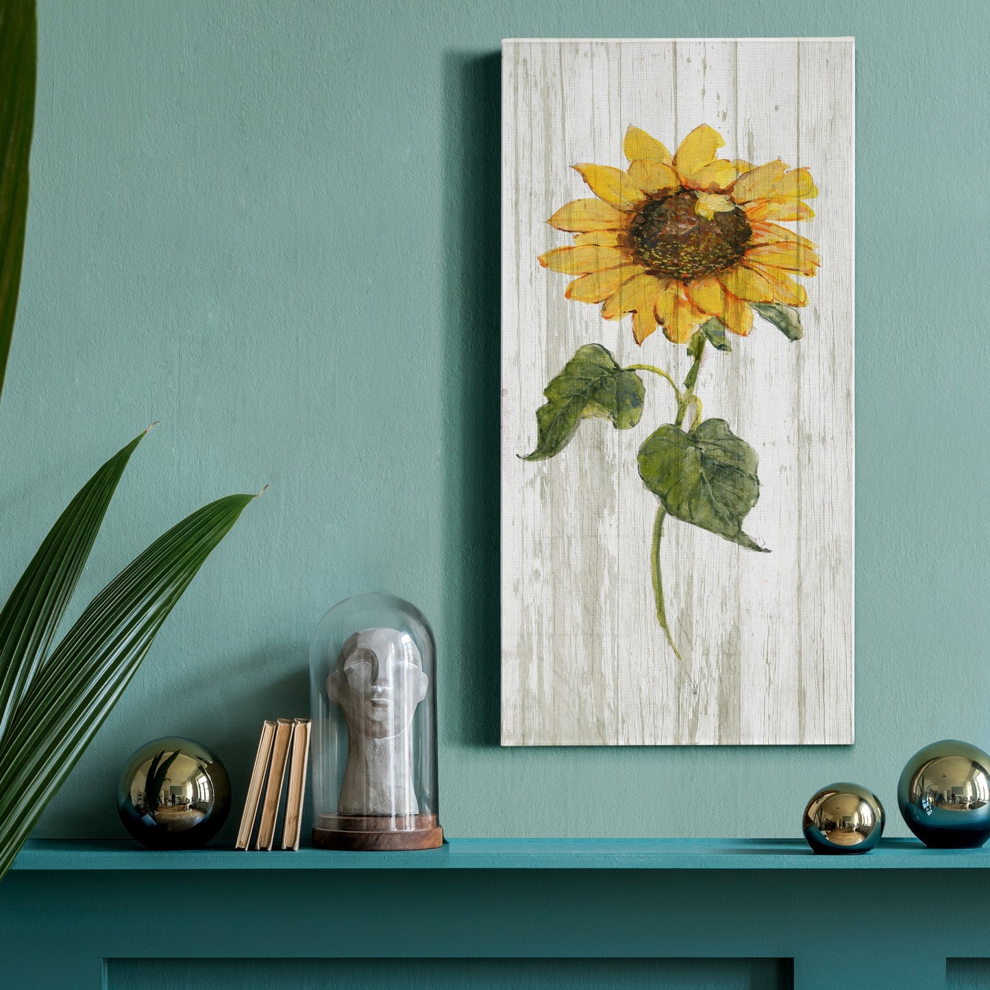 Sunflower in Autumn II - Premium Gallery Wrapped Canvas - Ready to Hang