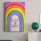 Love Loudly Collection B Premium Gallery Wrapped Canvas - Ready to Hang