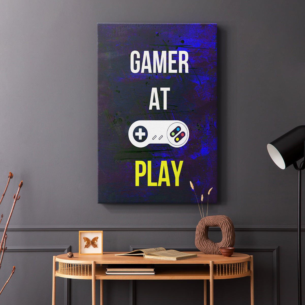 Gamer at Play VI - Canvas Art Print