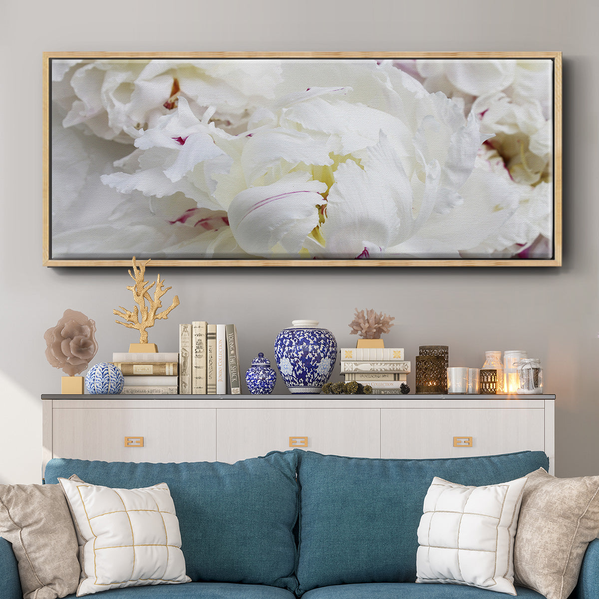 Breathless VI - Floater Framed Canvas Print