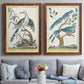 Pastel Birds V - Premium Framed Canvas 2 Piece Set - Ready to Hang