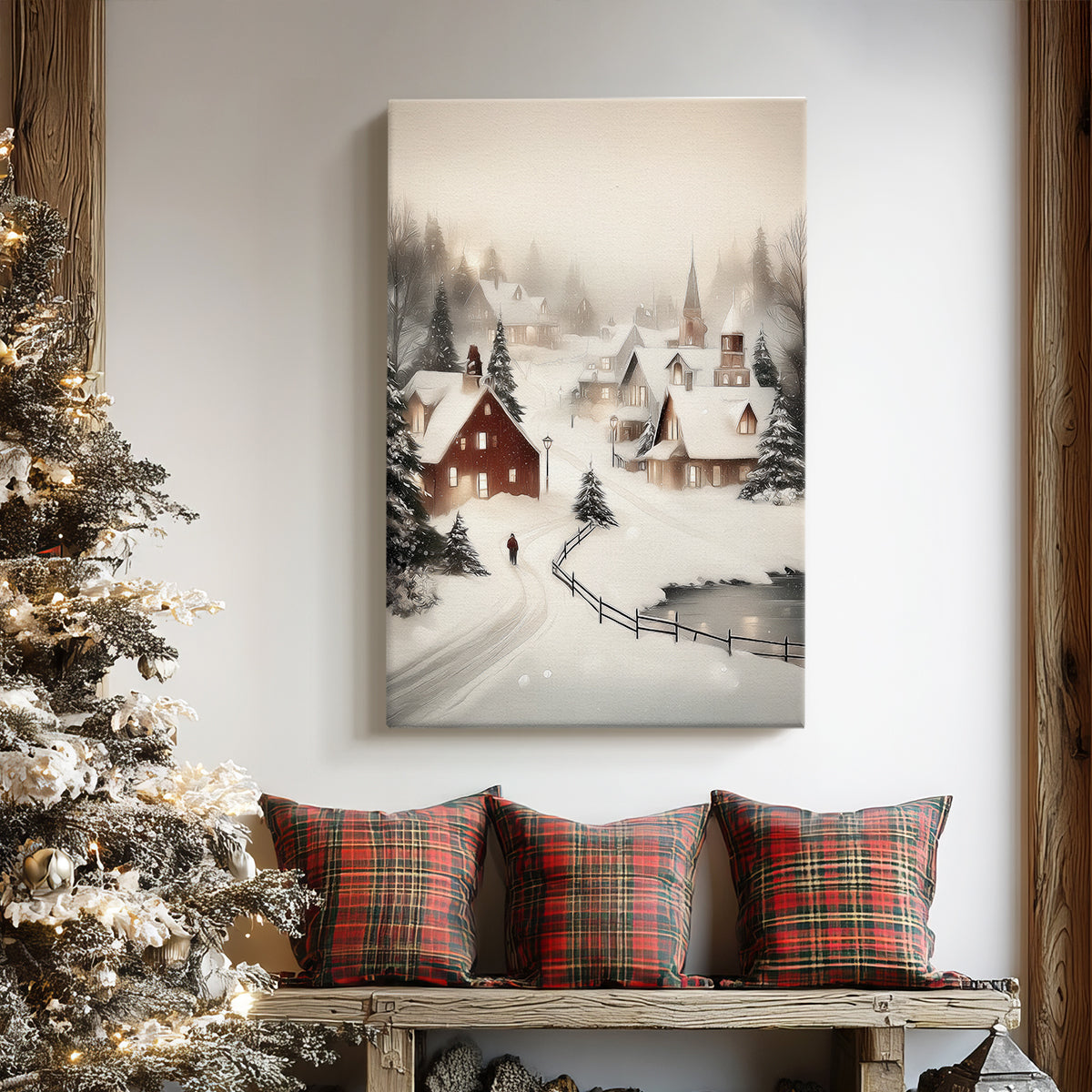 Golden Carol of Dawn - Canvas Art Print