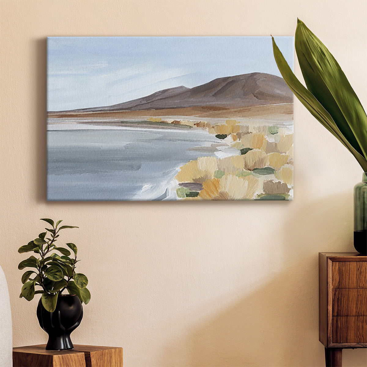 Desert Oasis Study I Premium Gallery Wrapped Canvas - Ready to Hang