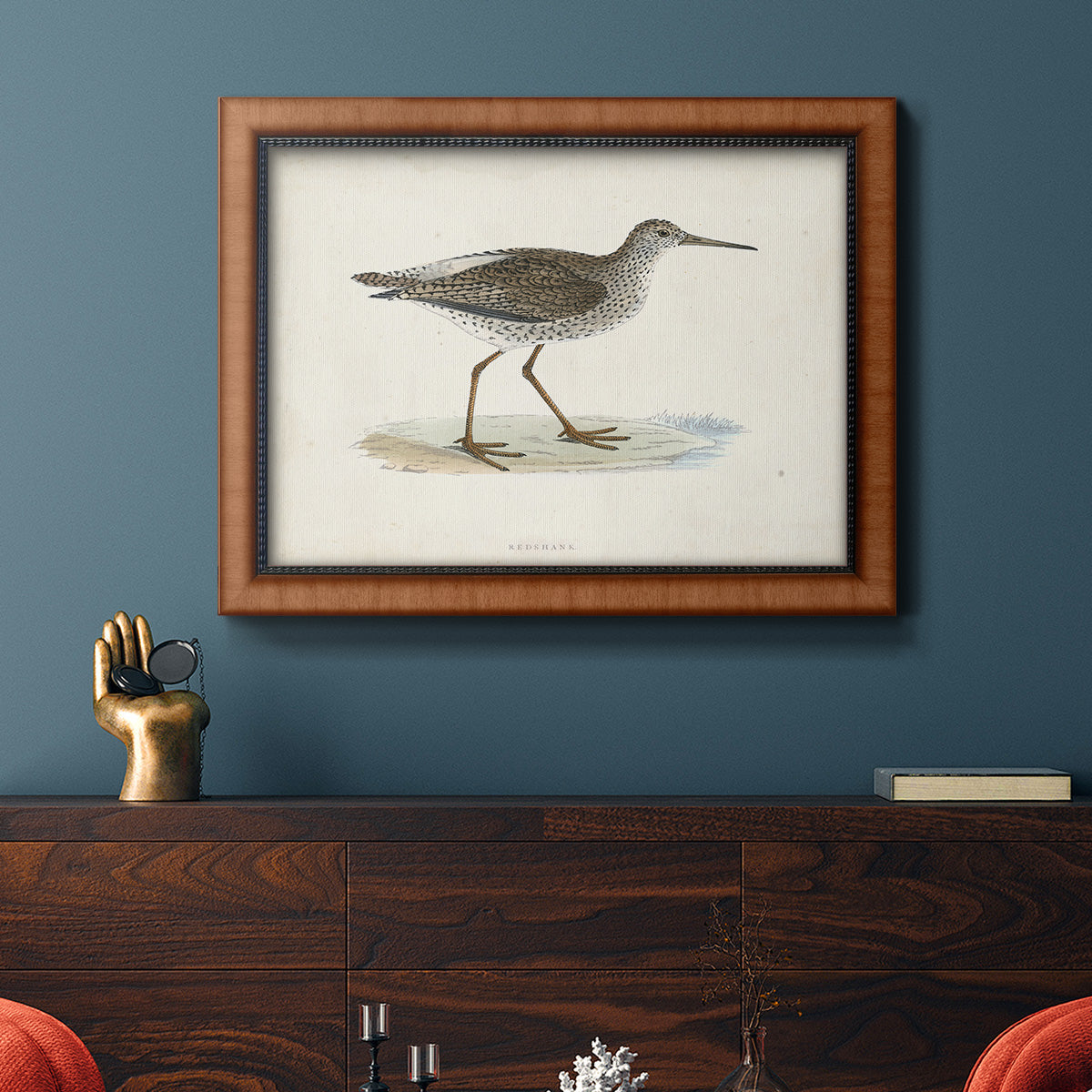 Morris Sandpipers V Premium Framed Canvas- Ready to Hang