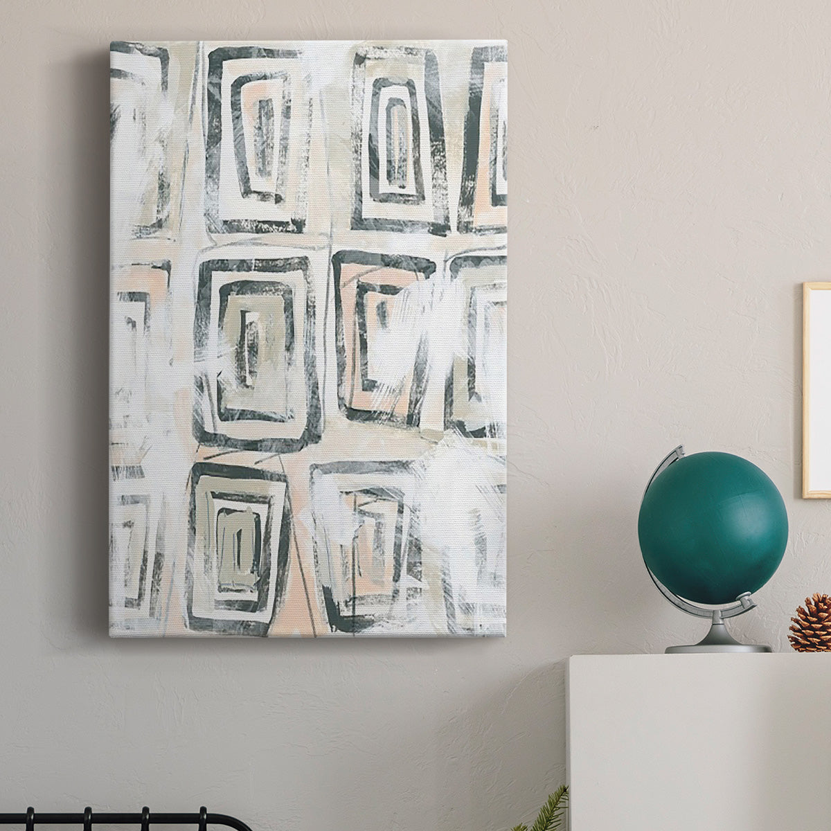 Sand Glyphs IV Premium Gallery Wrapped Canvas - Ready to Hang