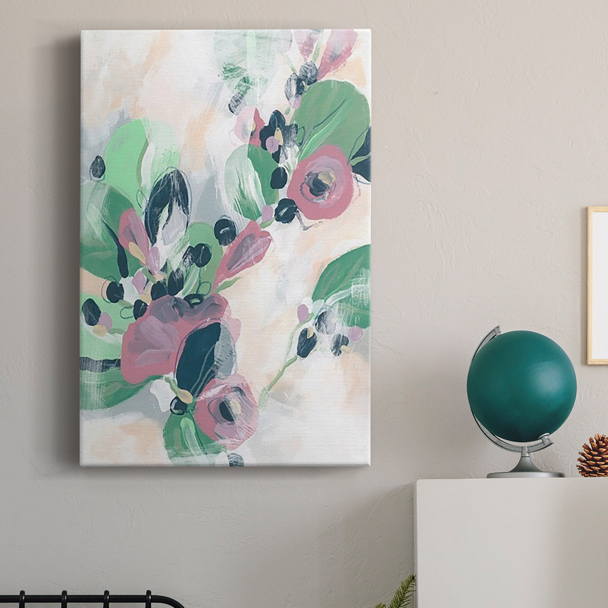 Tropical Branch Fresco II - Canvas Art Print