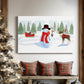 Pearled Village Serenade - Canvas Art Print