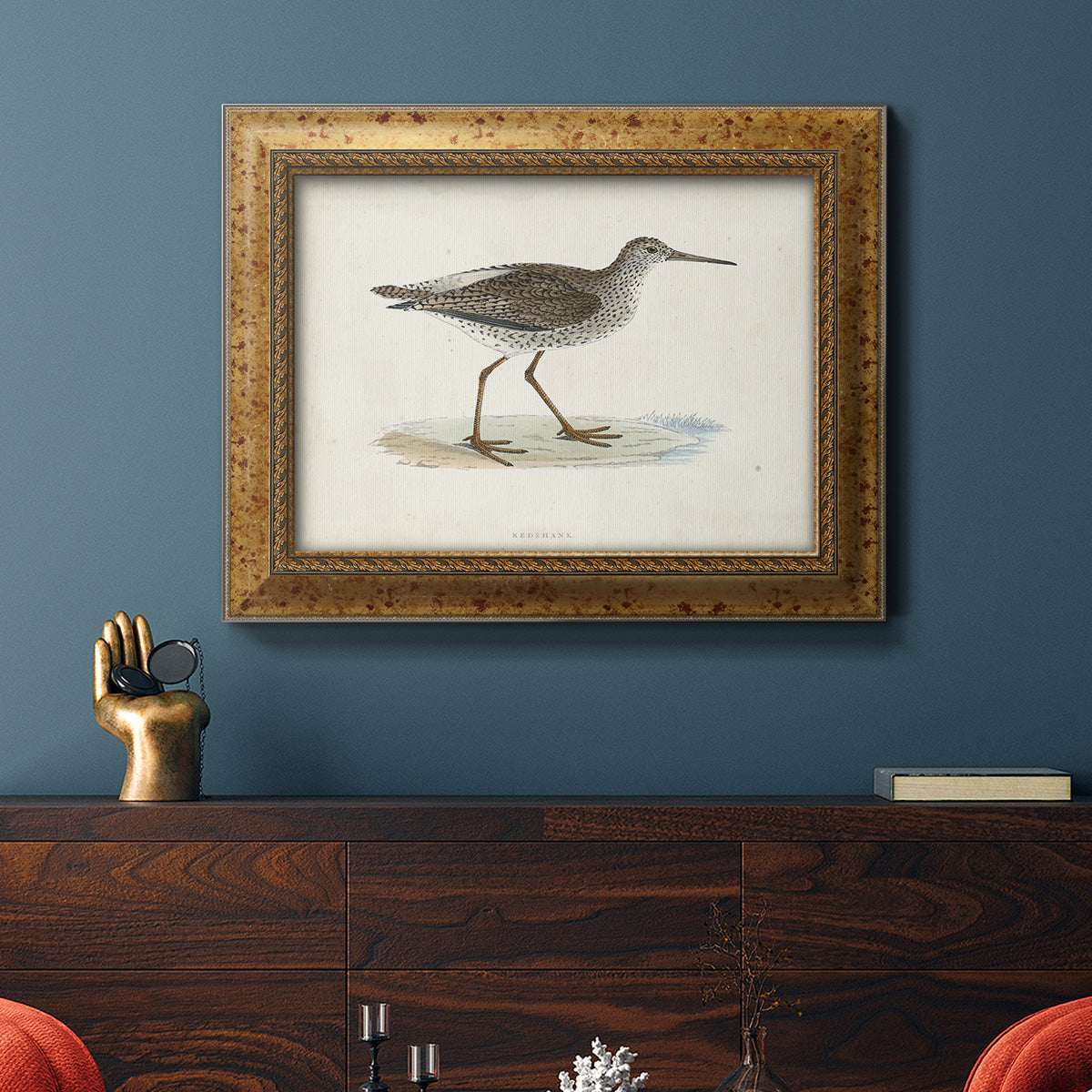 Morris Sandpipers V Premium Framed Canvas- Ready to Hang