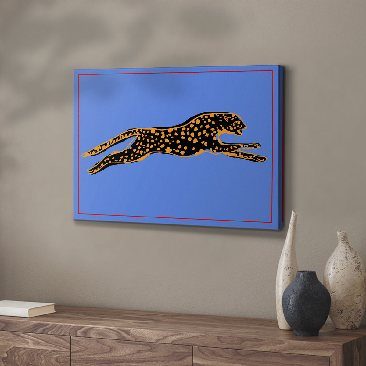 The Wild Leopard II - Canvas Art Print