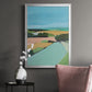 Bright Colored Countryside II - Modern Framed Canvas Print