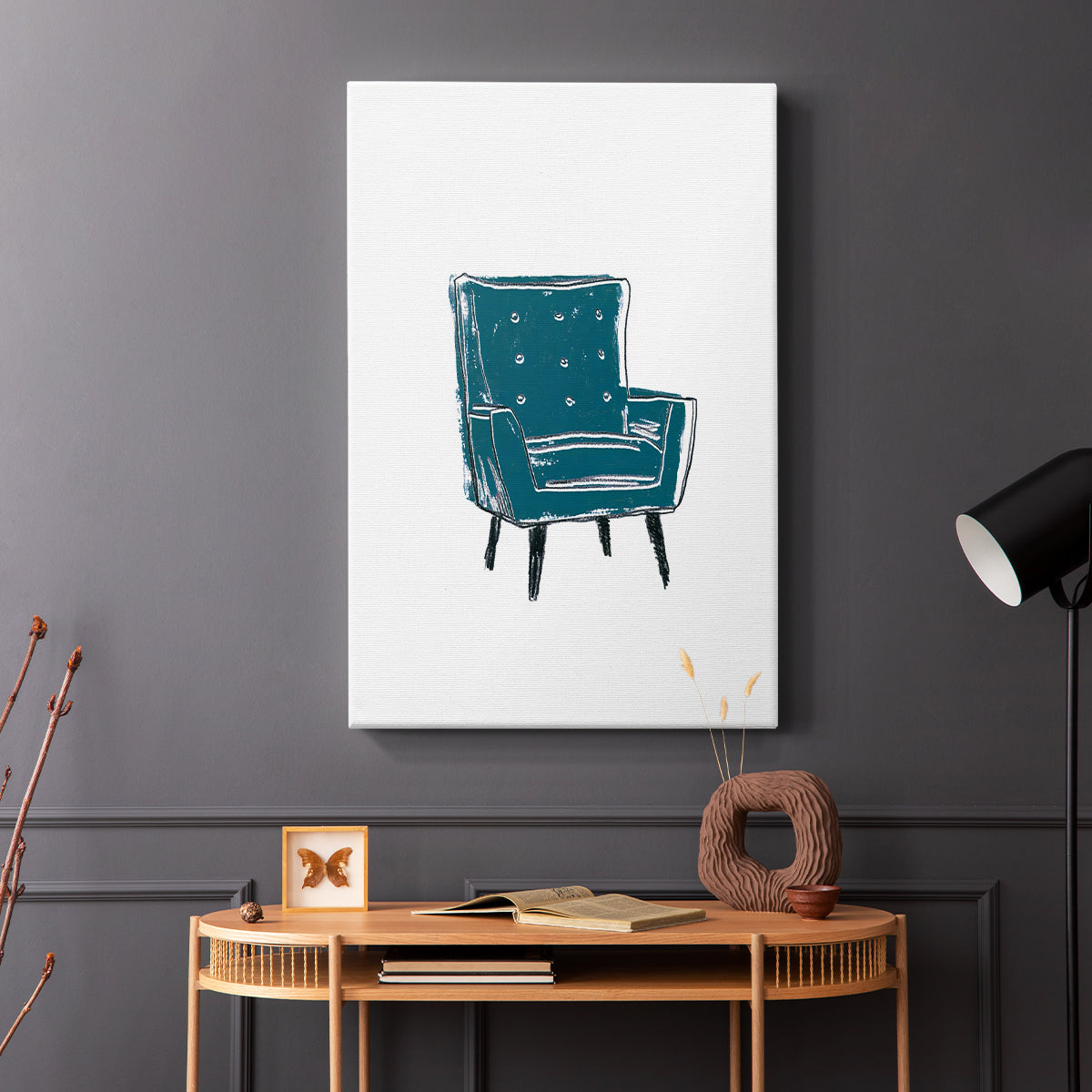 Take a Seat VII - Canvas Art Print