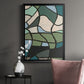 Multicolor Stained Glass II - Modern Framed Canvas Print