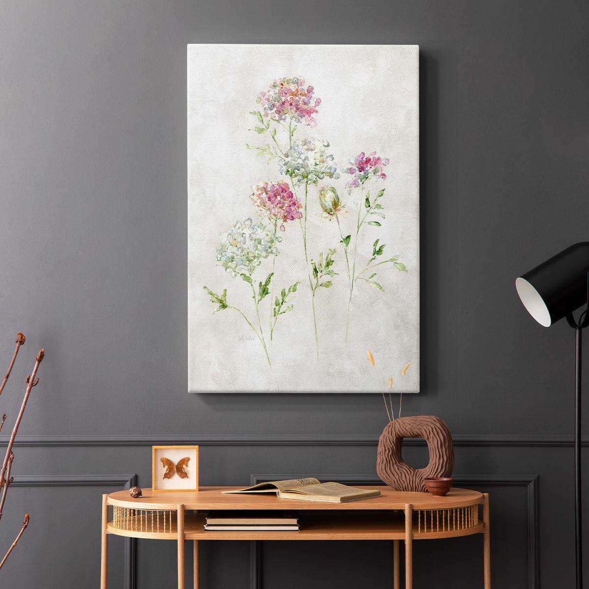 Soft Lace II - Canvas Art Print